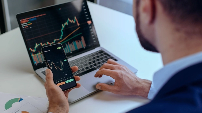 Panel de control de trading de DEGIRO